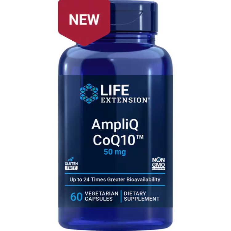 ライフエクステンション アンプリQ CoQ10 50mg 60ベジカプセル Life Extension Amp...
