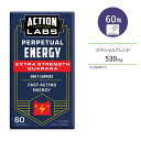 y݌ɌIzANV{ p[tFNgGiW[ GNXg XgOX Ki 60 xWJvZ Action Labs Perpetual Energy Extra Strength Guarana