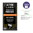 y݌ɌIzANV{ |WeBuvXe[g mRMV 100 ׃WJvZ Action Labs Positive Prostate Saw Palmetto+ Y j N C N Tvg