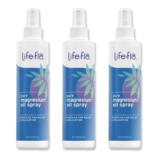 [3個セット] ライフフロー ピュアマグネシウムオイルスプレー ボディオイル 237ml (8floz) Life-flo Pure Magnesium Oil Sprayのサムネイル