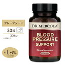 ドクターメルコラ ブラッドプレッシャー サポート 30粒 Dr.Mercola Blood Pressure Support 栄養補助食品 健康 ヘルスケア