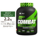 [正規代理店] マッスルファーム コンバット 100%ホエイ プロテイン ストロベリー味 2.2kg (5LB) MusclePharm Combat 100% Whey Strawbe..