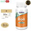 ʥա Ŵ ץ 36mg 90γ NOW Foods Iron ٥ץ  ӥꥷŴ 90ʬ Double Strength ñ å