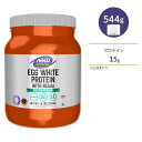 NOW Foods GbOzCgveC (veC) 544g pE_[ iEt[Y EggWhite Protein - 1.2lbs.