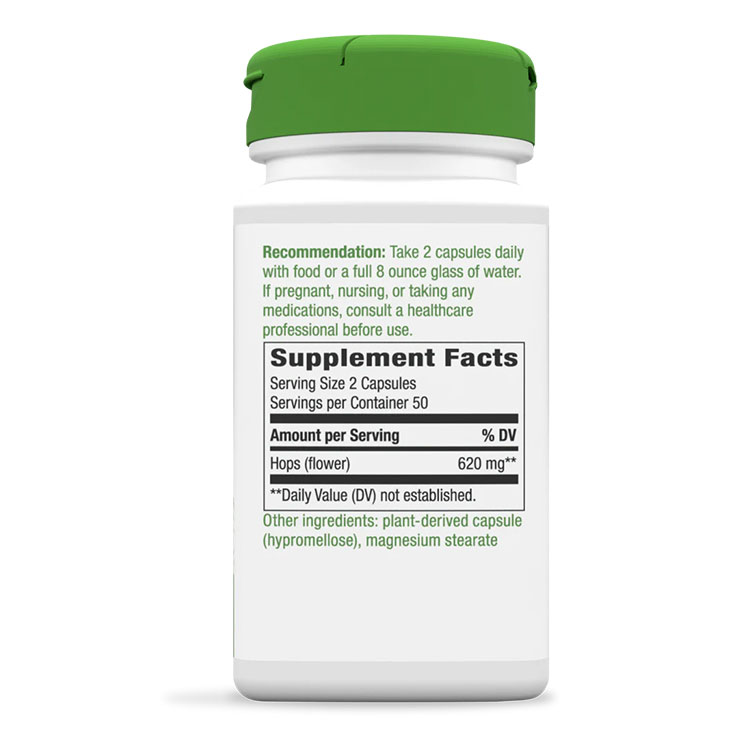 ホップスフラワー 620mg 100粒 カプセル サプリメント Nature's Way ネイチャーズウェイ Hops Flowers 620mg 100caps 健康サプリメント 栄養補助食品 海外 アメリカ 植物性 ハーブ ホップフラワー harmony-10029256 米国サプリ直販のNatural Harmony サンプル画像3