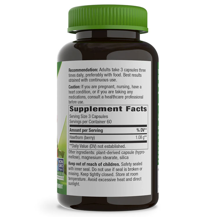 [毎日をはつらつと過ごしたい方に]ネイチャーズウェイ ホーソーンベリー 1,080mg ビーガン カプセル 180粒 Nature's Way Hawthorn Berries Vegan Capsules サプリメント 健康サプリメント 栄養補助食品 海外 アメリカ【お取り寄せ商品】 harmony-10057364 米国サプリ直販のNatural Harmony サンプル画像3