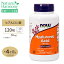 NOW Foods ヒアルロン酸 50mg 120粒 ベジカプセル ナウフーズ Hyaluronic Acid with MSM Veg Capsules