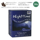 ナウフーズ ナイトタイムティー 24包 48g (1.7oz) NOW Foods Green Nighttime Tea カフェインフリー ハーブティー カモミール スペアミント レモンマートル