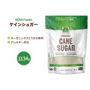 【最大1000円OFFクーポン】ナウフーズ ケインシュガー オーガニック 1134g (2.5LBS) NOW Foods Cane Sugar Organic サトウキビ糖 甘蔗糖