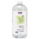 NOW Foods 植物性グリセリン ピュアバーサトル スキンケア 946 ml（32floz） ナウフーズ美容オイル 保湿 髪用 全身用 スキンケア