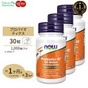 [3個セット] プロバイオティック10種 1000億 30粒 NOW Foods(ナウフーズ) その1