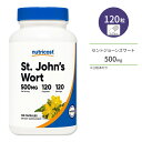 ニュートリコスト セントジョーンズワート カプセル 500mg 120粒 Nutricost St Johns Wort Capsules セイヨウオトギリソウ