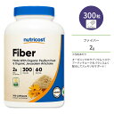 ニュートリコスト ファイバー カプセル 2g 300粒 Nutricost Fiber Capsules 食物繊維