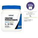 ニュートリコスト クレアピュア クレアチン モノハイドレート パウダー 500g (17.6 oz) Nutricost Creapure Creatine Monohydrate Powder ノンフレーバー アミノ酸 エネルギー トレーニング 運動