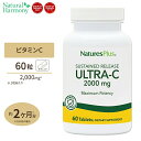 ネイチャーズプラス ウルトラC 2000mg ローズヒップ配合 タイムリリース型 60粒 Natures Plus Ultra-C 2,000 Sustained Release w/ Rose Hips Tablets 【注目】