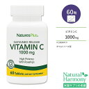 ネイチャーズプラス ビタミンC 1000mg (タイムリリース型) ローズヒップ配合 タブレット 60粒 NaturesPlus Vitamin C with Rose Hips Sustained Release Tablets サプリメント サプリ 栄養補助