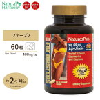 ネイチャーズプラス ウルトラファットバスターズ フェーズ2 60粒 タブレット Nature's Plus サプリメント ダイエット ハーブ フォルスコリン フォースリーン