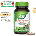 ネイチャーズウェイ ブラックコホシュルート 100粒 カプセル Nature's Way Black Cohosh Root 100 Vegan Capsules サプリメント ハーブ