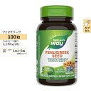 ネイチャーズウェイ フェヌグリーク(コロハ) 1220mg カプセル 100粒 Nature's Way Fenugreek Seed