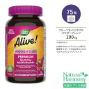 ネイチャーズウェイ アライブ！ ウィメンズ 50＋ プレミアムグミ マルチビタミン 75粒 Nature 039 s Way Alive！ Women 039 s 50 Premium Gummies Multivitamin 健康サポート ビタミン ミネラル 女性向け サプリメント 50代