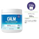 ナチュラルバイタリティ カーム プラス カルシウム マグネシウムサプリメント 無香料 350mg パウダー NATURAL VIRALITY CALM PLUS CALCIUM Magnesium Supplement