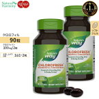 [2個セット] ネイチャーズウェイ クロロフレッシュ 50mg ソフトジェル 90粒 Nature's Way Chlorofresh サプリ グリーンフード クロロフィル エチケット 健康食品 栄養補助食品