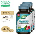  ネイチャーズウェイ クランベリー 濃縮エキス 400mg カプセル 120粒 Nature's way Cranberry Standardized 120Vcap 美容