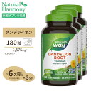 ネイチャーズウェイ ダンデライオン（西洋タンポポ）根 1575mg 180粒 Nature's Way