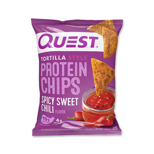 ȥ˥塼ȥꥷ ץƥåץ ѥȥ̣ 32g(1.1oz) Quest Nutrition Tortilla Style Quest Protein Chips Spicy Sweet Chili