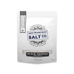 【在庫限り！】イタリアンブラックトリュフソルト 5oz（142g） SAN FRANCISCO SALT CO（サンフランシスコソルトカンパニー）