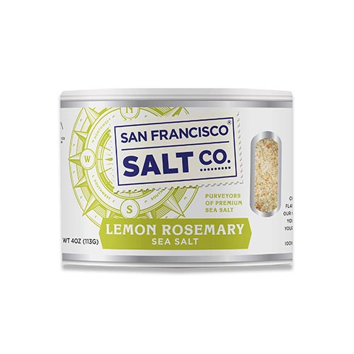 【在庫限り！】レモンローズマリーソルト 4oz（113g） SAN FRANCISCO SALT CO（サンフランシスコソルトカンパニー）【おうちキャンプ】