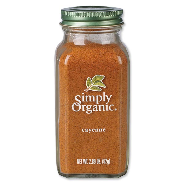 Simply Organic Cayenne 2.89 oz（82g）シンプ