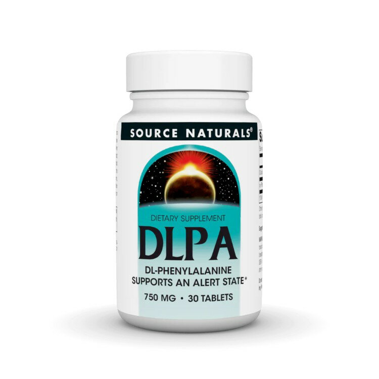 ソースナチュラルズ DLPA 750mg 30粒 Source Naturals DLPA 750 mg 30 Tablet 【お取り寄せ商品】【合..