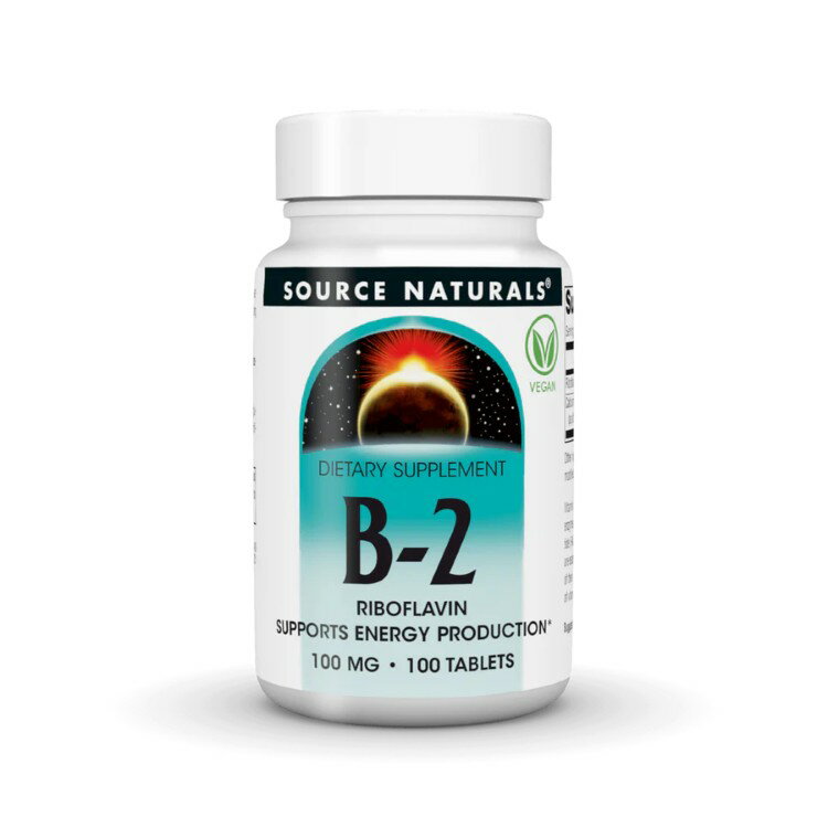 �������ʥ����륺 �ӥ��ߥ�B2 100mg 100γ Source Naturals Vitamin B-2 100 mg 100 Tab...