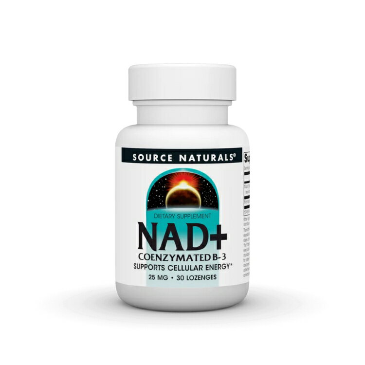 【ポイントUP★1日0時-12日9時】ソースナチュラルズ NAD+ 25mg ペパーミント味 30ロゼンジ Source Naturals NAD+ 25 mg Peppermint 30 Lozenge 【お取り寄せ商品】【合わせて買いたい】