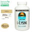 ֥ʥ륺 L-ꥸ 500mg 200γ ץ Source Naturals L-Lysine 500mg 200Capsulesפ򸫤