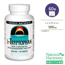 \[Xi`Y L-gvgt@ 500mg ^r^~B6z 60 ^ubg Source Naturals L-Tryptophan with Coenzyme B-6 Tvg K{A~m_ x^C gj Zgj