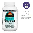 \[Xi`Y rLm[ CoQH 100mg 90 \tgWF Source Naturals Ubiquinol CoQH Softgels ^ CoQ10 yf RGUCQ10 ePA