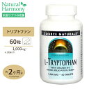 \[Xi`Y L-gvgt@ + r^~B6 60 Source Naturals L-Tryptophan with B-6 60tablet