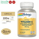 \[ obt@[h r^~C with oCIt{mCh 500mg xW^uJvZ 100  Solaray Vitamin C With Bioflavonoid Complex Buffered VegCap̒ Ǘ N b ΍ K