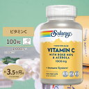 ソラレー 2段階タイムリリース ビタミンC 1000mg 100粒 Solaray Vitamin C With Rose Hips Acerola Timed-Release