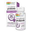 ソラレー マイクロバイオーム・プロバイオティクス 女性用 ベジキャップ 50億生菌 30粒 Solaray Mycrobiome Probiotic Women's Formula, 50 Billion, 24 Strain Once Daily 菌 ガセリ菌 ビフィズス菌 お通じ その1