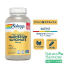 ソラレー マグネシウムグリシネート 350mg ベジタブルカプセル 240粒 Solaray Higher Absorption Magnesium Glycinate グリシン酸マグネシウム サプリメント