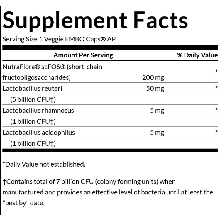 [内側を大切にするサプリ]スワンソン L.ロイテリ プラス 70億CFU 30粒 Swanson L. Reuteri Plus 7billion CFU プロバイオティクス 乳酸菌 FOS 健康サプリメント 栄養補助食品 海外 アメリカ harmony-10052252 米国サプリ直販のNatural Harmony サンプル画像3
