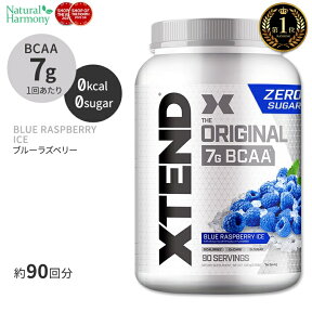 エクステンド BCAA ブルーラズベリーアイス 約90回分 Xtend Original Blue Raspberry Ice 90 Servings オリジナル