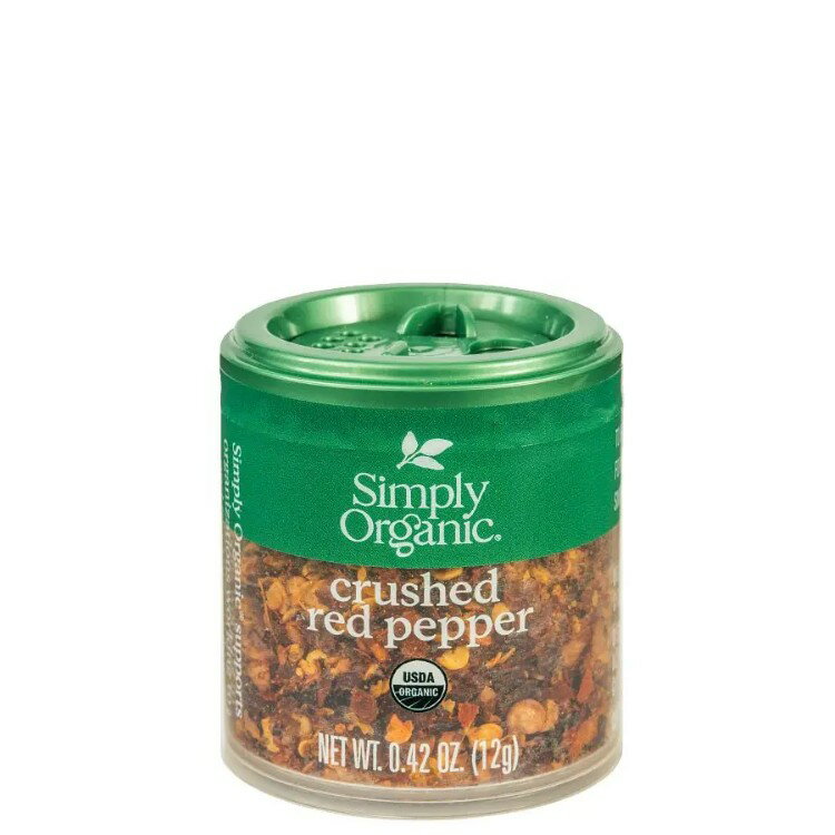 純粋なオーガニック赤唐辛子（Capsicum annuum）のみを使用しています。遺伝子組み換え作物（GMO）は使用していません。EPA（環境保護庁）が発がん性物質としているエチレンオキサイド（ETO）も使用していません。放射線照射もされて...