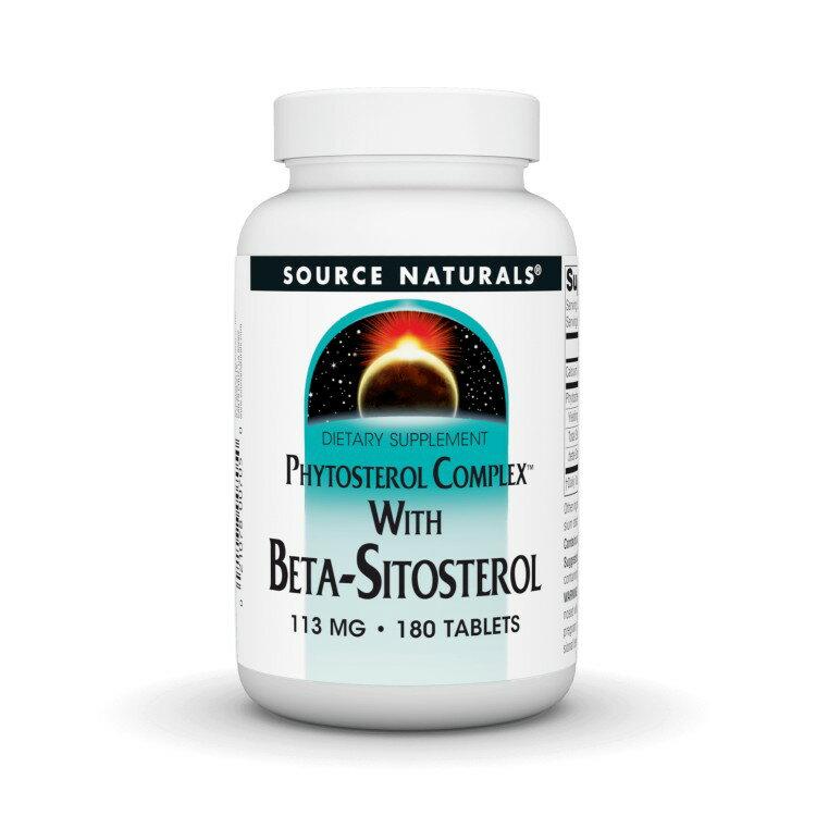ソースナチュラルズ ベータシトステロール 113mg 180粒 Source Naturals Beta Sito...