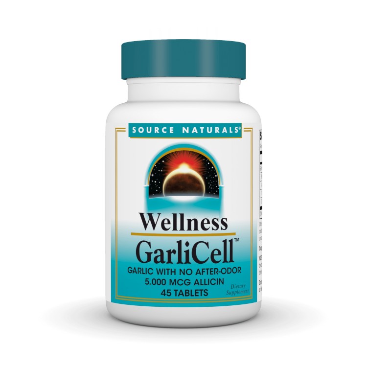 樂天商城 - ソースナチュラルズ ウェルネス ガーリセル 5000mcg 45粒 Source Naturals Wellns Garlicell 5000Mcg 45T 【お取り寄せ商品】