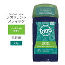 トムズオブメイン デオドラントスティック ノースウッズの香り 79g (2.8 oz) Tom 039 s of Maine MEN 039 S LONG LASTING WIDE STICK DEODORANT North Woods パーソナルケア メンズ