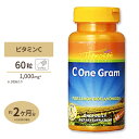 ビタミンC ワングラム 1,000mg カプセル 60粒 Thompson（トンプソン）体調 管理 健康 話題 対策 習慣